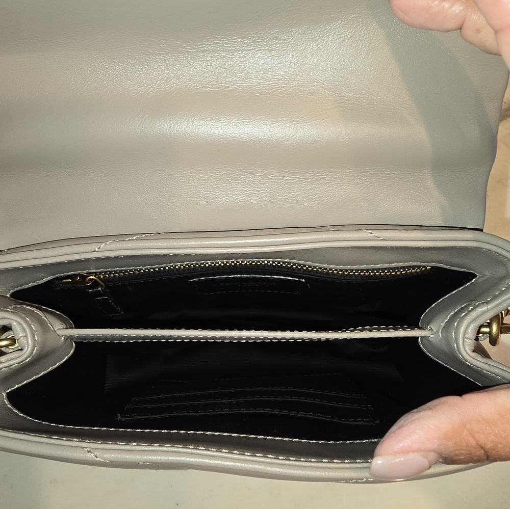 YSL Toy Lou Lou Leather Shoulder Bag - Picture 12 of 14